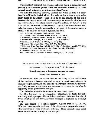 خرید و دانلود نسخه کامل کتاب Pentavalent nitrogen in organic compounds