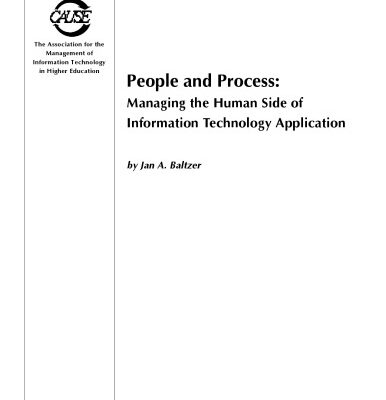 خرید و دانلود نسخه کامل کتاب People and process: Managing the human side of information technology application (Professional paper series)