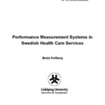 خرید و دانلود نسخه کامل کتاب Performance measurement systems in Swedish health care services