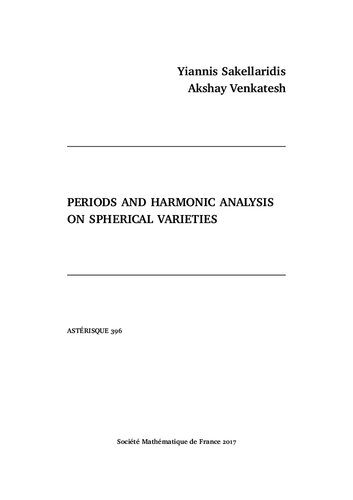 خرید و دانلود نسخه کامل کتاب Periods and harmonic analysis on spherical varieties_68b55018048b2.jpeg خرید و دانلود نسخه کامل کتاب Periods and harmonic analysis on spherical varieties
