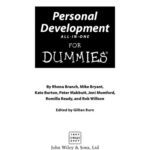 خرید و دانلود نسخه کامل کتاب Personal Development All-in-One for Dummies