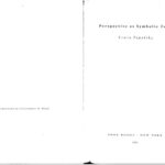 خرید و دانلود نسخه کامل کتاب Perspective as Symbolic Form