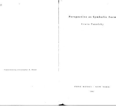 خرید و دانلود نسخه کامل کتاب Perspective as Symbolic Form
