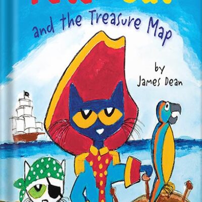 خرید و دانلود نسخه کامل کتاب Pete the Cat and the Treasure Map by James Dean