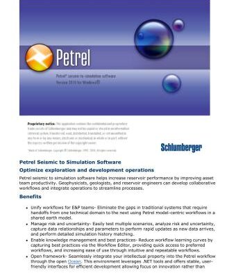 خرید و دانلود نسخه کامل کتاب Petrel 2010.1 Full Manual
