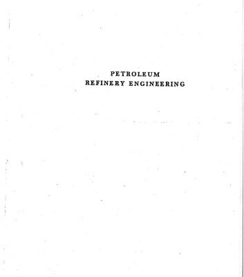 خرید و دانلود نسخه کامل کتاب Petroleum Refinery Engineering