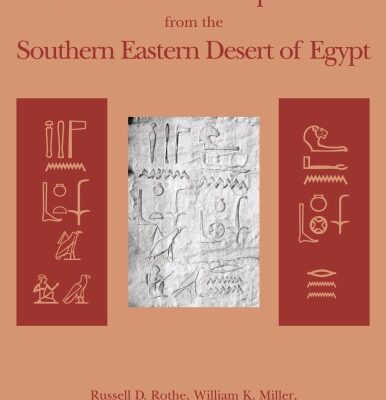 خرید و دانلود نسخه کامل کتاب Pharaonic Inscriptions From the Southern Eastern Desert of Egypt
