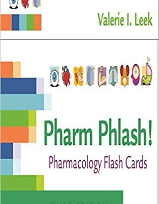 خرید و دانلود نسخه کامل کتاب Pharm Phlash! Pharmacology Flash Cards (3rd Edition) – Original PDF