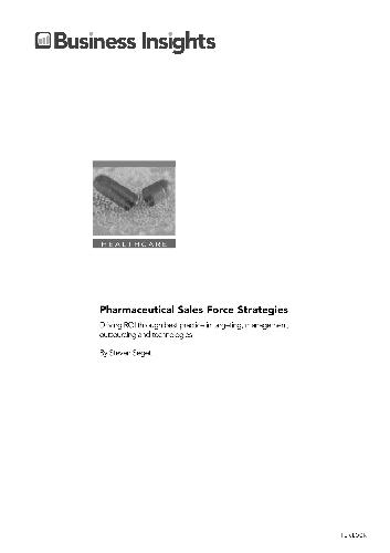 خرید و دانلود نسخه کامل کتاب Pharmaceutical Sales Force Strategies_68bb8c2a8a05e.jpeg خرید و دانلود نسخه کامل کتاب Pharmaceutical Sales Force Strategies