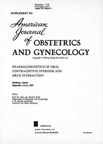 خرید و دانلود نسخه کامل کتاب Pharmacokinetics of Oral Contraceptive Steroids and Drug Interaction: Salzburg, Austria, September 14-16, 1989_68bc1b14d4447.jpeg خرید و دانلود نسخه کامل کتاب Pharmacokinetics of Oral Contraceptive Steroids and Drug Interaction: Salzburg, Austria, September 14-16, 1989