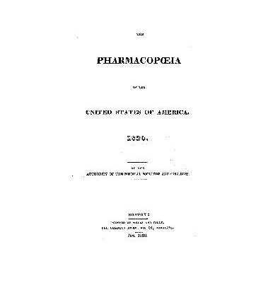 خرید و دانلود نسخه کامل کتاب Pharmacopoeia of the United States of America