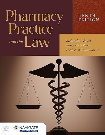 خرید و دانلود نسخه کامل کتاب Pharmacy Practice and the Law with Navigate Advantage Access (10th Edition) – + Pdf_68b90ec1bc92f.jpeg خرید و دانلود نسخه کامل کتاب Pharmacy Practice and the Law with Navigate Advantage Access (10th Edition) – + Pdf