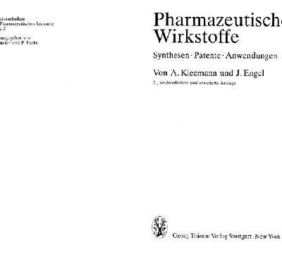 خرید و دانلود نسخه کامل کتاب Pharmaczeutishe-Wirkstoffe