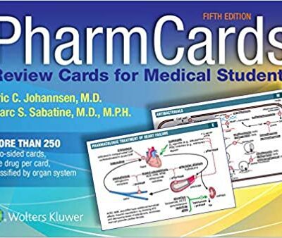 خرید و دانلود نسخه کامل کتاب PharmCards (5th Edition) BY Johannsen –  +  Pdf
