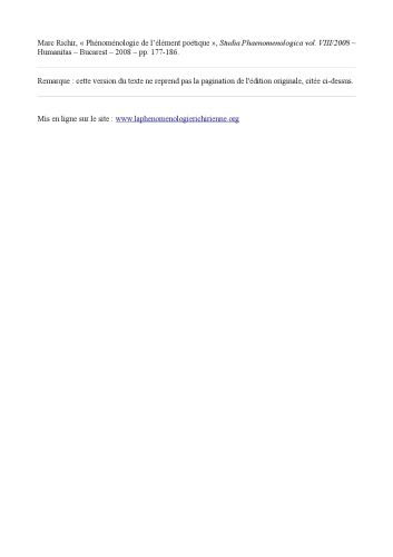 خرید و دانلود نسخه کامل کتاب Phénoménologie de l´élément poétique_68c6df66a6940.jpeg خرید و دانلود نسخه کامل کتاب Phénoménologie de l´élément poétique