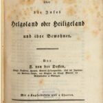 خرید و دانلود نسخه کامل کتاب Philosophisch-historisch-geographische Untersuchungen über die Insel Helgoland oder Heiligeland und ihre Bewohner