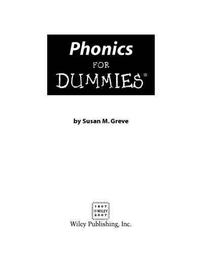 خرید و دانلود نسخه کامل کتاب Phonics for Dummies (For Dummies (Career Education))_68c8ef30bd83b.jpeg خرید و دانلود نسخه کامل کتاب Phonics for Dummies (For Dummies (Career Education))