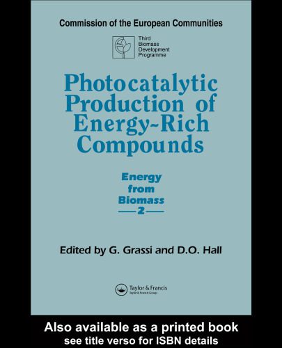 خرید و دانلود نسخه کامل کتاب Photocatalytic Production of Energy-Rich Compounds (Energy from Biomass ; 2)_68b5fb737d408.jpeg خرید و دانلود نسخه کامل کتاب Photocatalytic Production of Energy-Rich Compounds (Energy from Biomass ; 2)