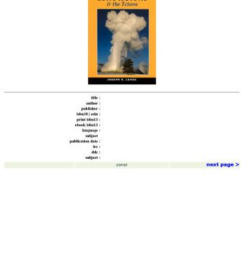 خرید و دانلود نسخه کامل کتاب Photographer’s Guide to Yellowstone and the Tetons
