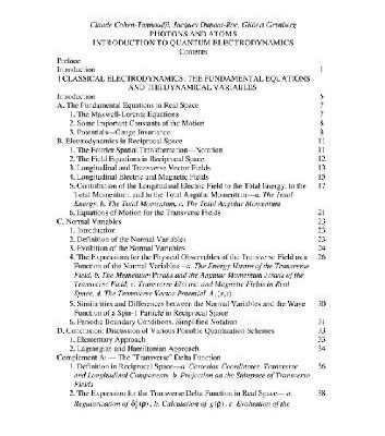خرید و دانلود نسخه کامل کتاب Photons and Atoms. Intro to Quantum Electrodynamics