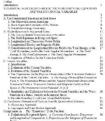 خرید و دانلود نسخه کامل کتاب Photons and atoms. Introduction to quantum electrodynamics