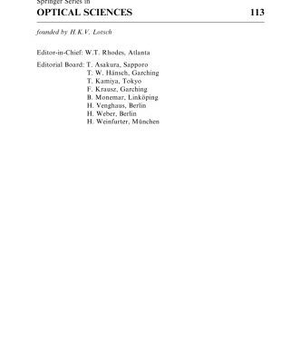 خرید و دانلود نسخه کامل کتاب Photorefractive Materials and Their Applications 1: Basic Effects (Springer Series in Optical Sciences)