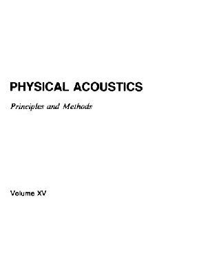 خرید و دانلود نسخه کامل کتاب Physical Acoustics