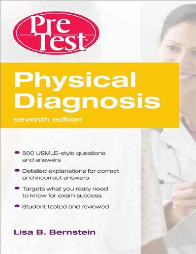خرید و دانلود نسخه کامل کتاب Physical Diagnosis PreTest Self Assessment And Review_68b9dffdd1330.jpeg خرید و دانلود نسخه کامل کتاب Physical Diagnosis PreTest Self Assessment And Review