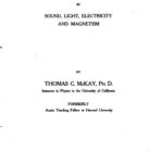 خرید و دانلود نسخه کامل کتاب Physical Measurements in Sound, Light, Electricity and Magnetism