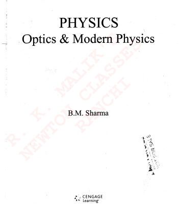 خرید و دانلود نسخه کامل کتاب Physics for JEE/ISEET: Optics & Modern Physics