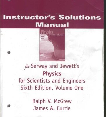 خرید و دانلود نسخه کامل کتاب Physics For Scientists and Engineers. Complete Solutions Manual