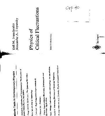خرید و دانلود نسخه کامل کتاب Physics of cristal fluctuations