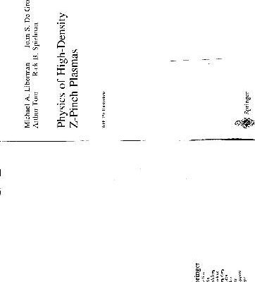 خرید و دانلود نسخه کامل کتاب physics of high-dencity z-pinch plasmas