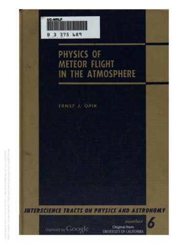 خرید و دانلود نسخه کامل کتاب Physics of Meteor Flight in the Atmosphere_68bcb80e9a064.jpeg خرید و دانلود نسخه کامل کتاب Physics of Meteor Flight in the Atmosphere