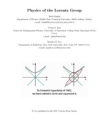 خرید و دانلود نسخه کامل کتاب Physics of the Lorentz Group