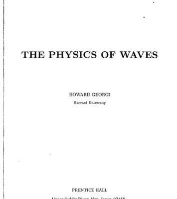 خرید و دانلود نسخه کامل کتاب Physics of Waves, The