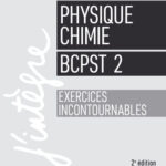 خرید و دانلود نسخه کامل کتاب Physique Chimie Exercices incontournables (BCPST2)