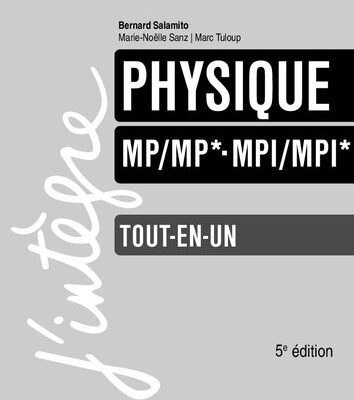 خرید و دانلود نسخه کامل کتاب Physique Tout-en-un MP/MP*-MPI/MPI*