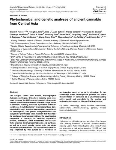 خرید و دانلود نسخه کامل کتاب Phytochemical and genetic analyses of ancient cannabis from Central Asia_68c4df7fc2022.jpeg خرید و دانلود نسخه کامل کتاب Phytochemical and genetic analyses of ancient cannabis from Central Asia
