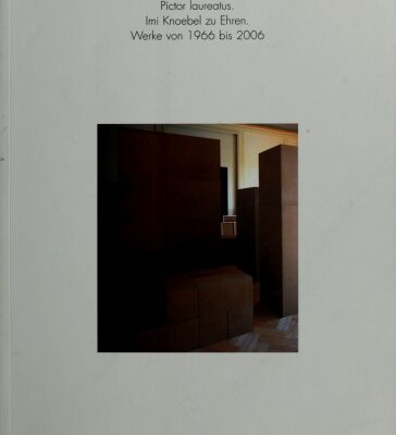 خرید و دانلود نسخه کامل کتاب Pictor laureatus. Imi Knoebel zu Ehren. Werke von 1966 bis 2006