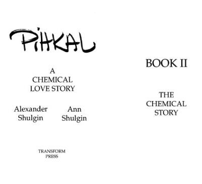 خرید و دانلود نسخه کامل کتاب Pihkal. A chemical love story. The chemical story