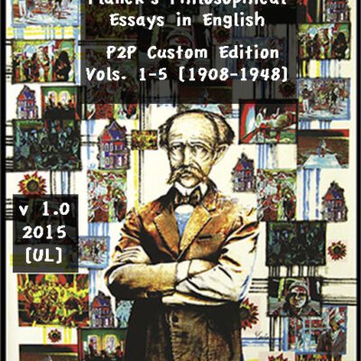 خرید و دانلود نسخه کامل کتاب Planck’s Philosophical Essays in English P2P Custom Ed. Vols. 1-5 [1908-1948]