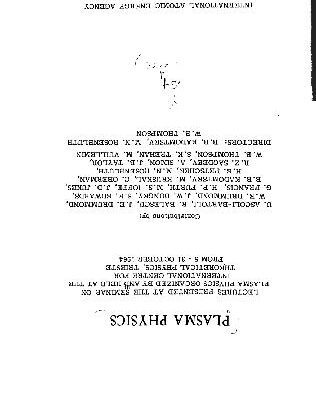 خرید و دانلود نسخه کامل کتاب Plasma Physics