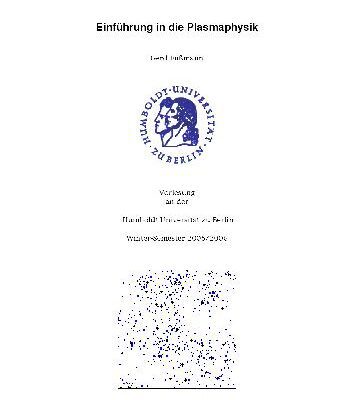 خرید و دانلود نسخه کامل کتاب Plasmaphysik 001