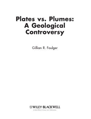 خرید و دانلود نسخه کامل کتاب Plates vs Plumes  A Geological Controversy