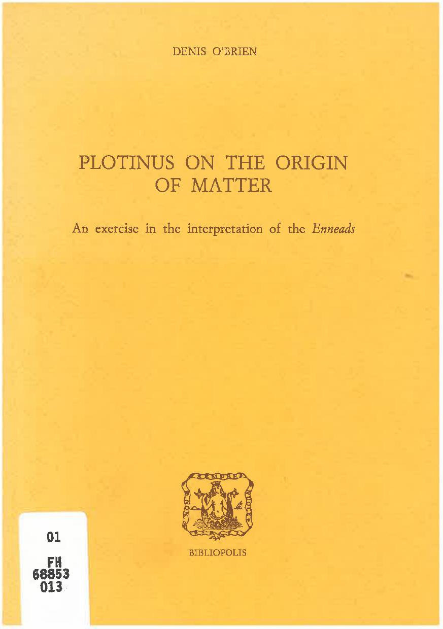 خرید و دانلود نسخه کامل کتاب Plotinus on the Origin of Matter_68c6d6b04edff.jpeg خرید و دانلود نسخه کامل کتاب Plotinus on the Origin of Matter