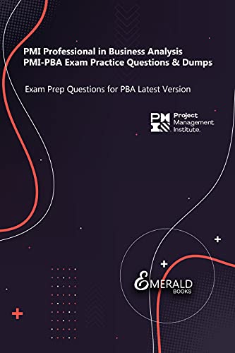 خرید و دانلود نسخه کامل کتاب PMI Professional in Business Analysis (PMI-PBA) Exam Practice Questions & Dumps: Exam Prep Questions for PBA Latest Version – + Pdf_68b7684006e21.jpeg خرید و دانلود نسخه کامل کتاب PMI Professional in Business Analysis (PMI-PBA) Exam Practice Questions & Dumps: Exam Prep Questions for PBA Latest Version – + Pdf