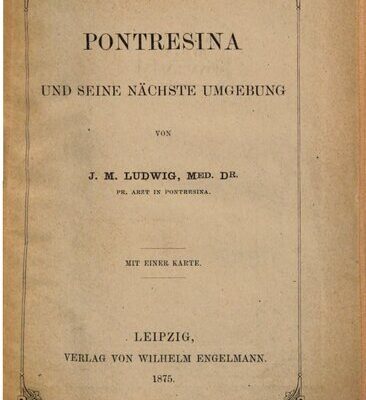 خرید و دانلود نسخه کامل کتاب Pontresina und seine nächste Umgebung