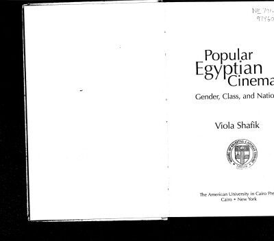 خرید و دانلود نسخه کامل کتاب Popular Egyptian Cinema: Gender, Class, and Nation