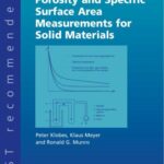 خرید و دانلود نسخه کامل کتاب Porosity and Specific Surface Area Measurements for Solid Materials. Practice guide